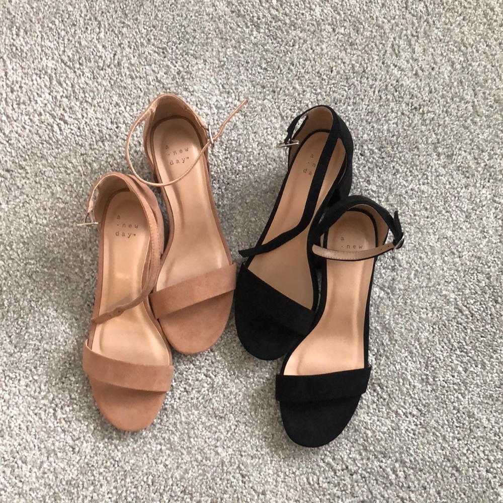 A New Day Block Heels (2 pair)